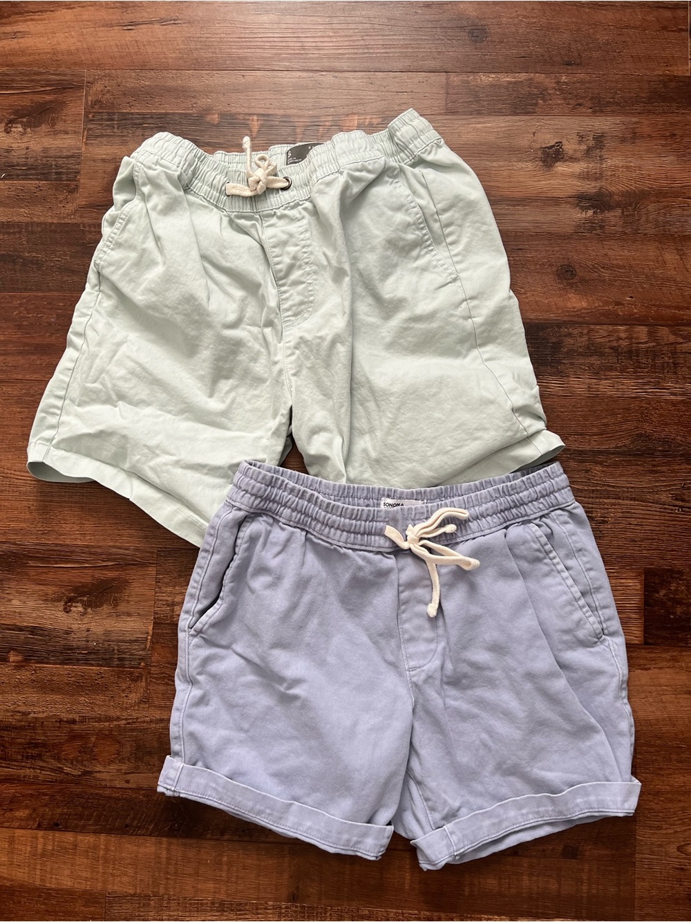 Men’s Casual Drawstring Cotton Shorts Bundle Size Snall